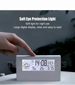 Soft Eye Protection Light Alarm Clock.