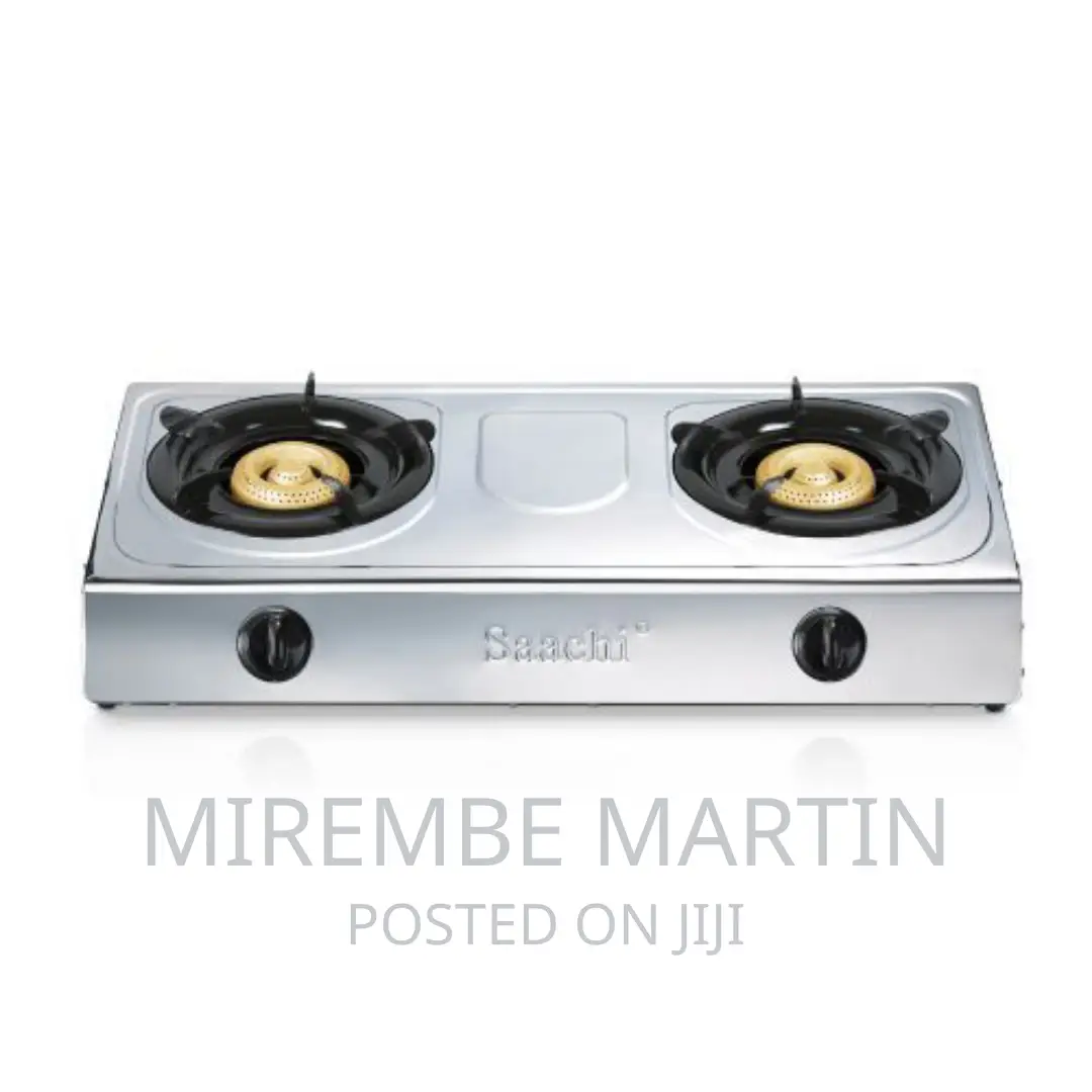 Saachi Double Burner Gas Stove Cooker