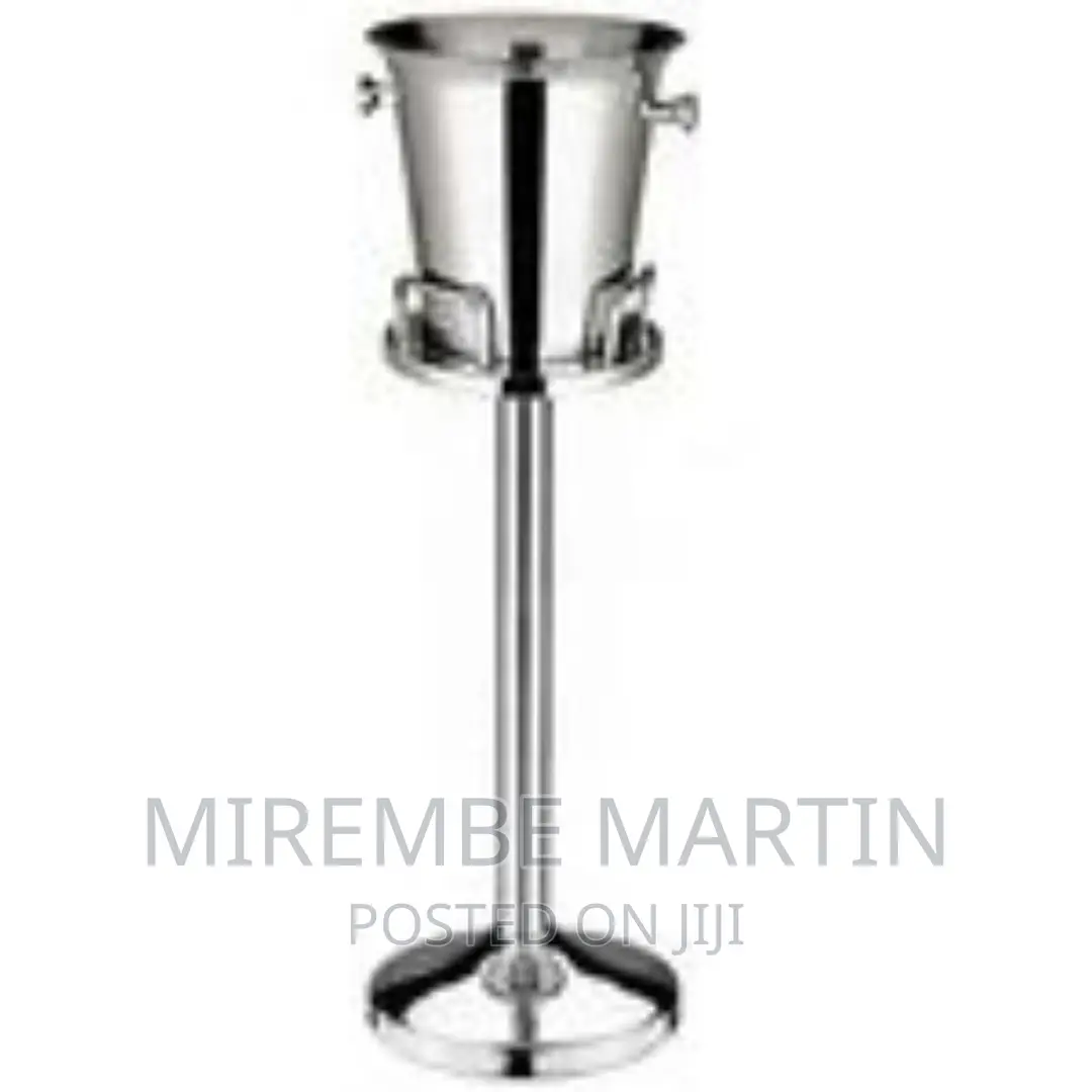 Stainless Steel Champaign,Wine Ice Bucket Stand Holder