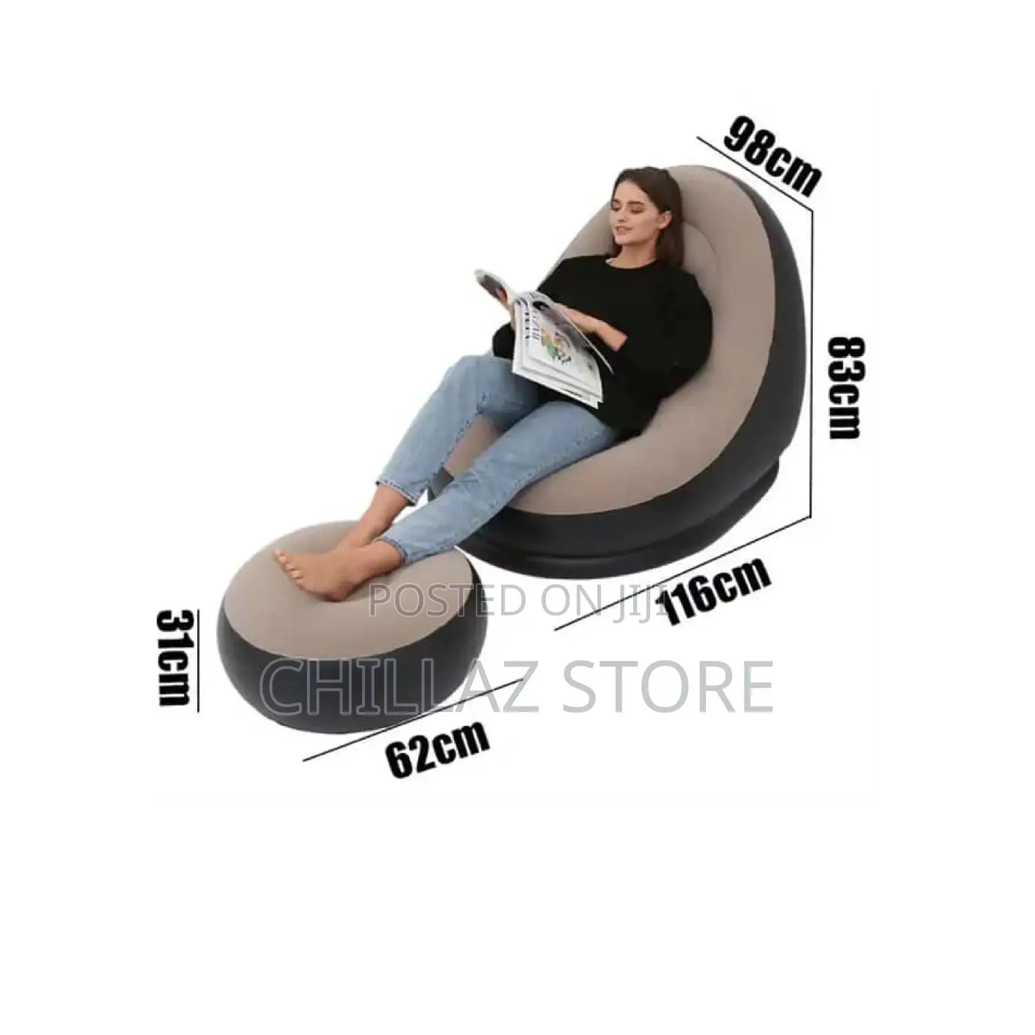 Inflatable Air Sofa.