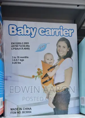 Baby Carrier 2 in 1