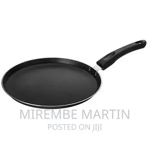 Pancake, Roti Bread, Egg,Chapati Frying Pan (25cm)-Black