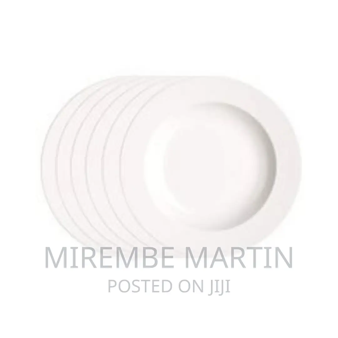 Luminarc 6 Pieces of Luminarc Round Plain Design Plates -