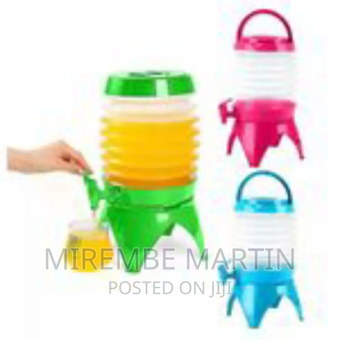 9L Collapsible Juice Beverage Dispenser Tub Water Container