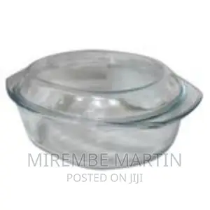3 Pieces of Oval Tempered Glass Caserole Serving Dishes