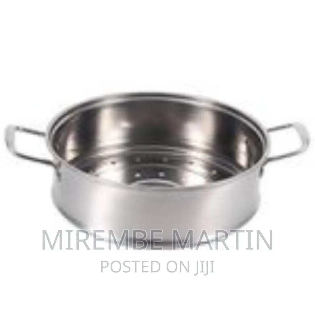 28cm – 3 Layer Stainless Steel Food Saucepan and Steamer