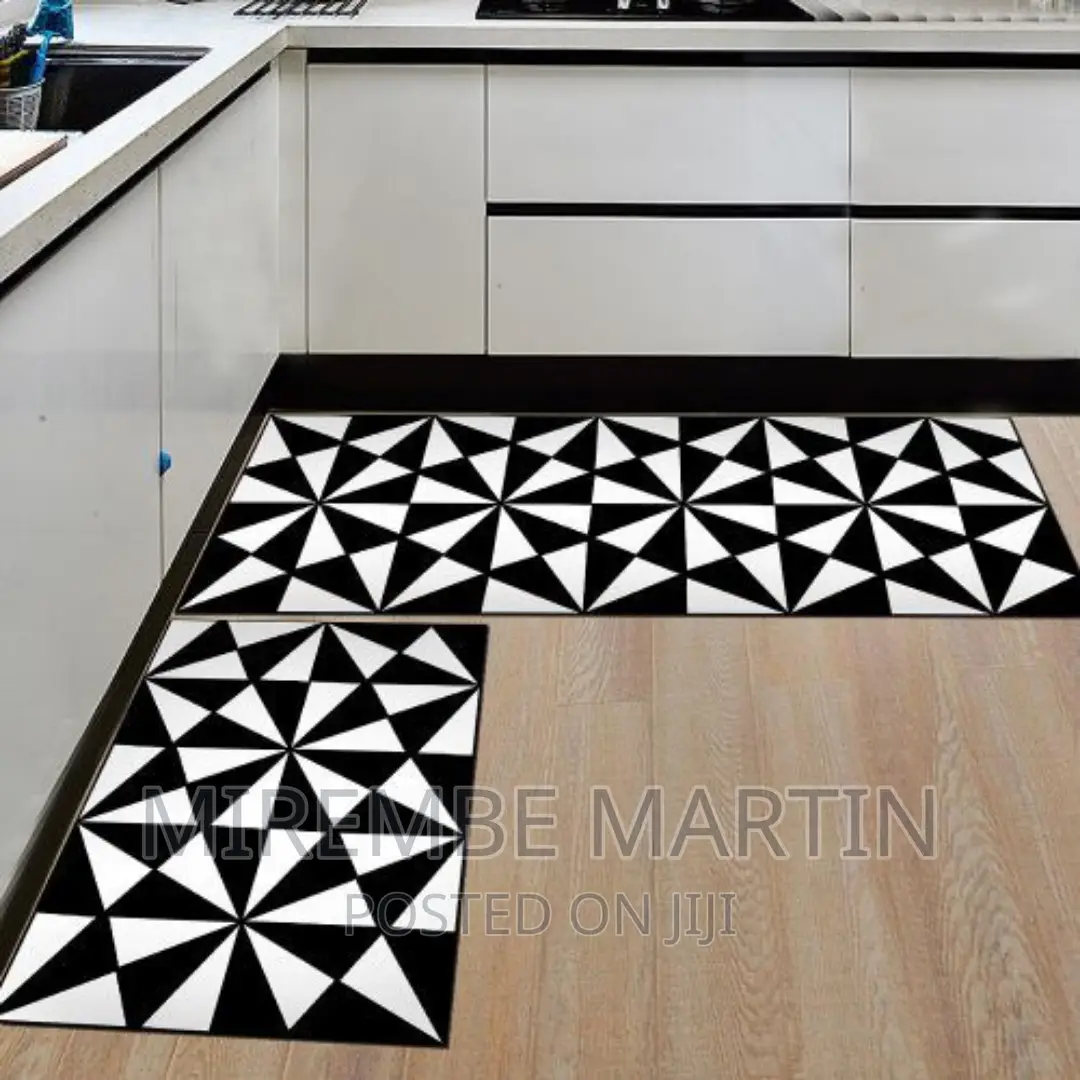 2pcs Non-Slip Bedroom Floor Kitchen Rugs Doormats