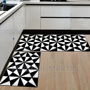 2pcs Non-Slip Bedroom Floor Kitchen Rugs Doormats