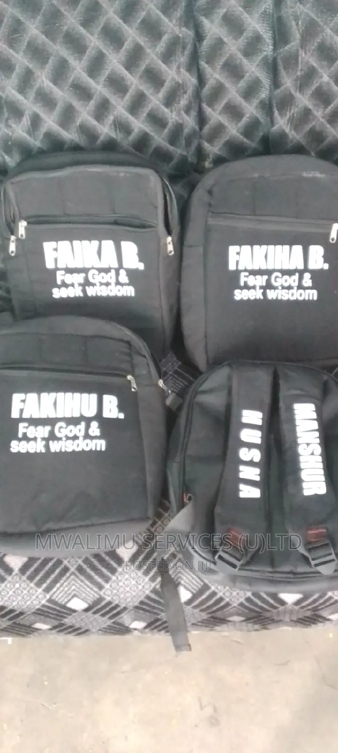 Computerized School Items Branding
