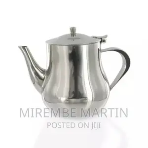 Stainless Steel Tea Pot – Silver
