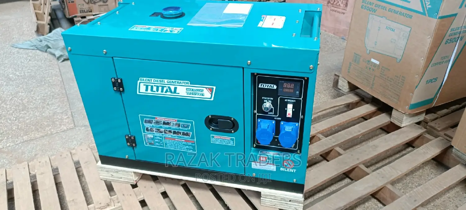 Silent Disel Generator (Total Brand) 5000w