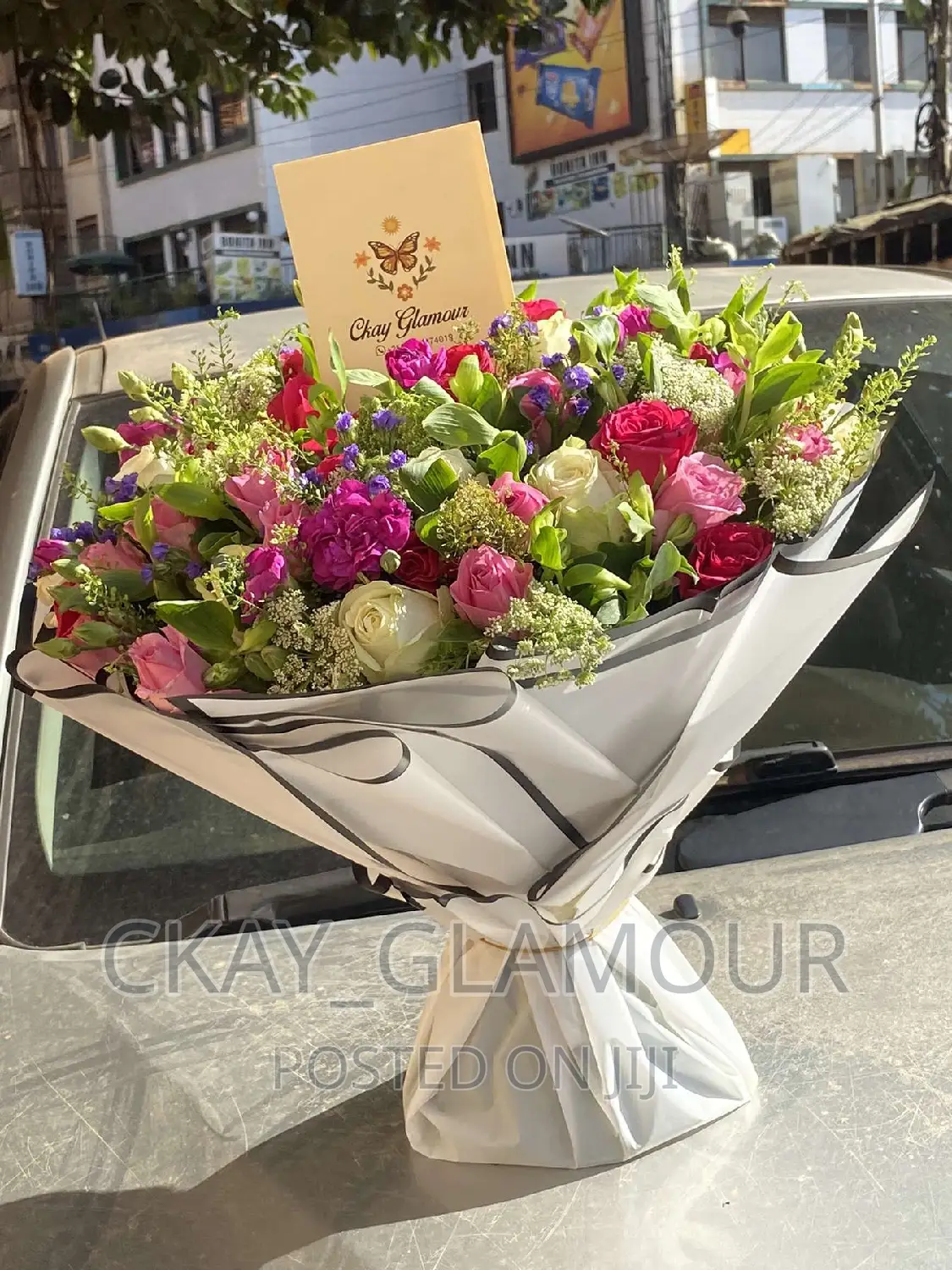 Flower Bouquets and Customized Balloons