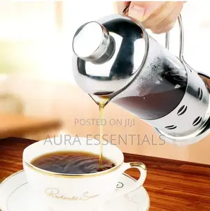 2 Stainless Steel French Press Coffee Filter Pot( Tea Maker)