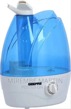 Geepas GUH2484 Ultrasonic Air Humidifier 2.6L, 9 Hours