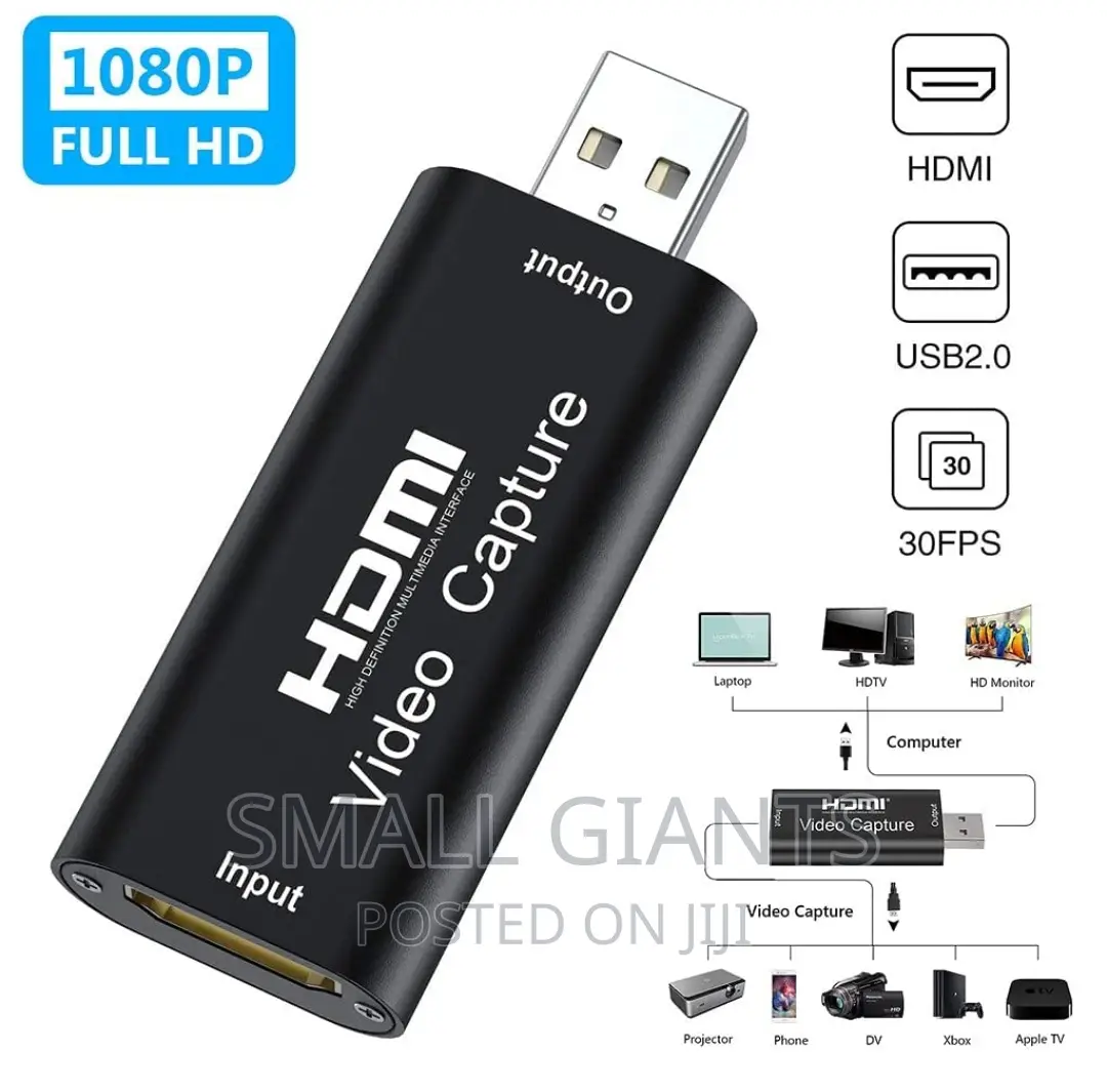 1080p USB2.0 HDMI Video Capture Card