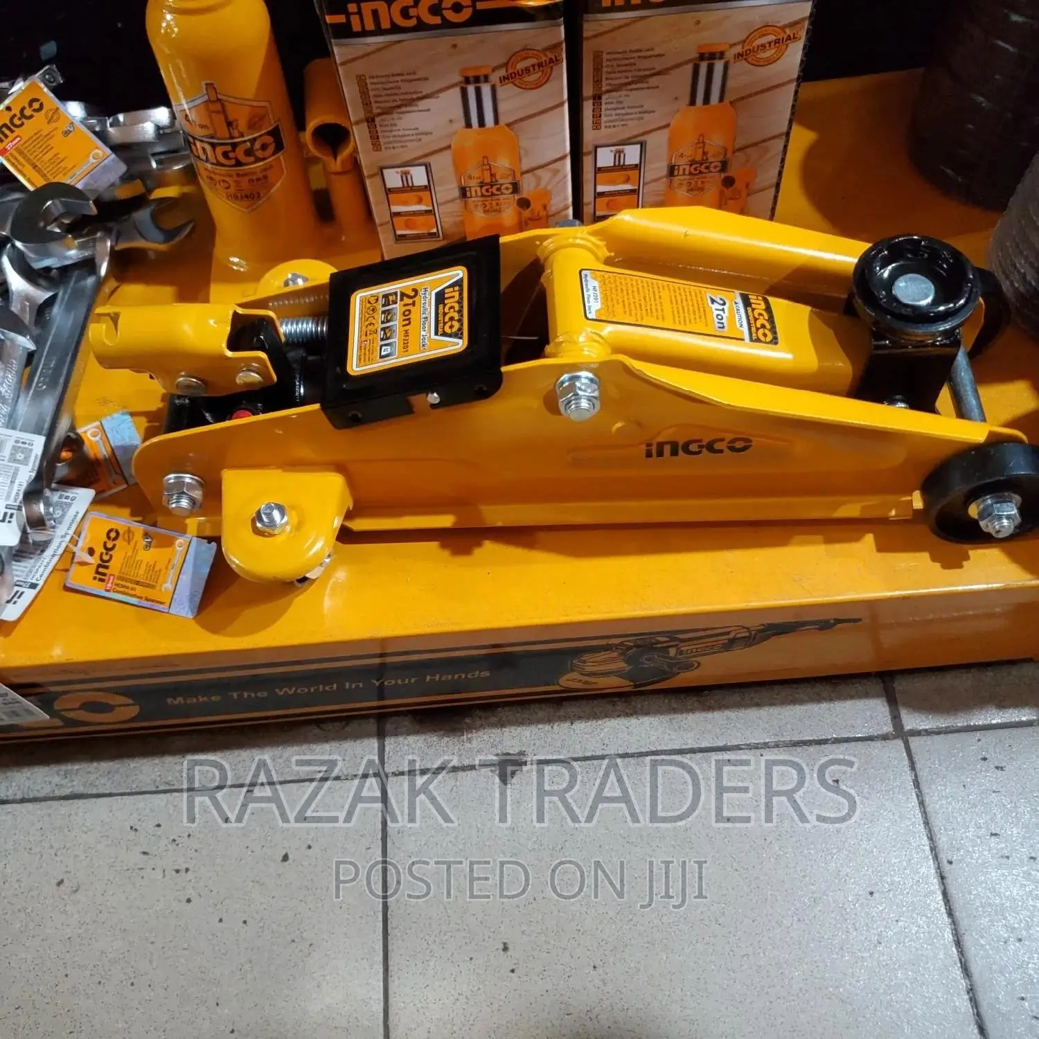 Ingco Hydraulic Floor Jack 2tones
