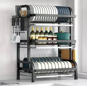 3 Layer Kitchen Rack Organizer