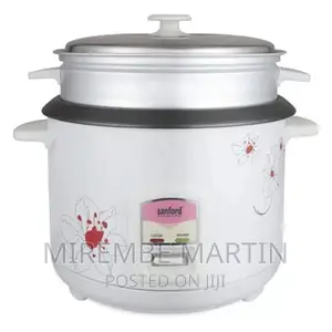 Sanford 2. 8litre Rice Cooker Steamer Pot- White