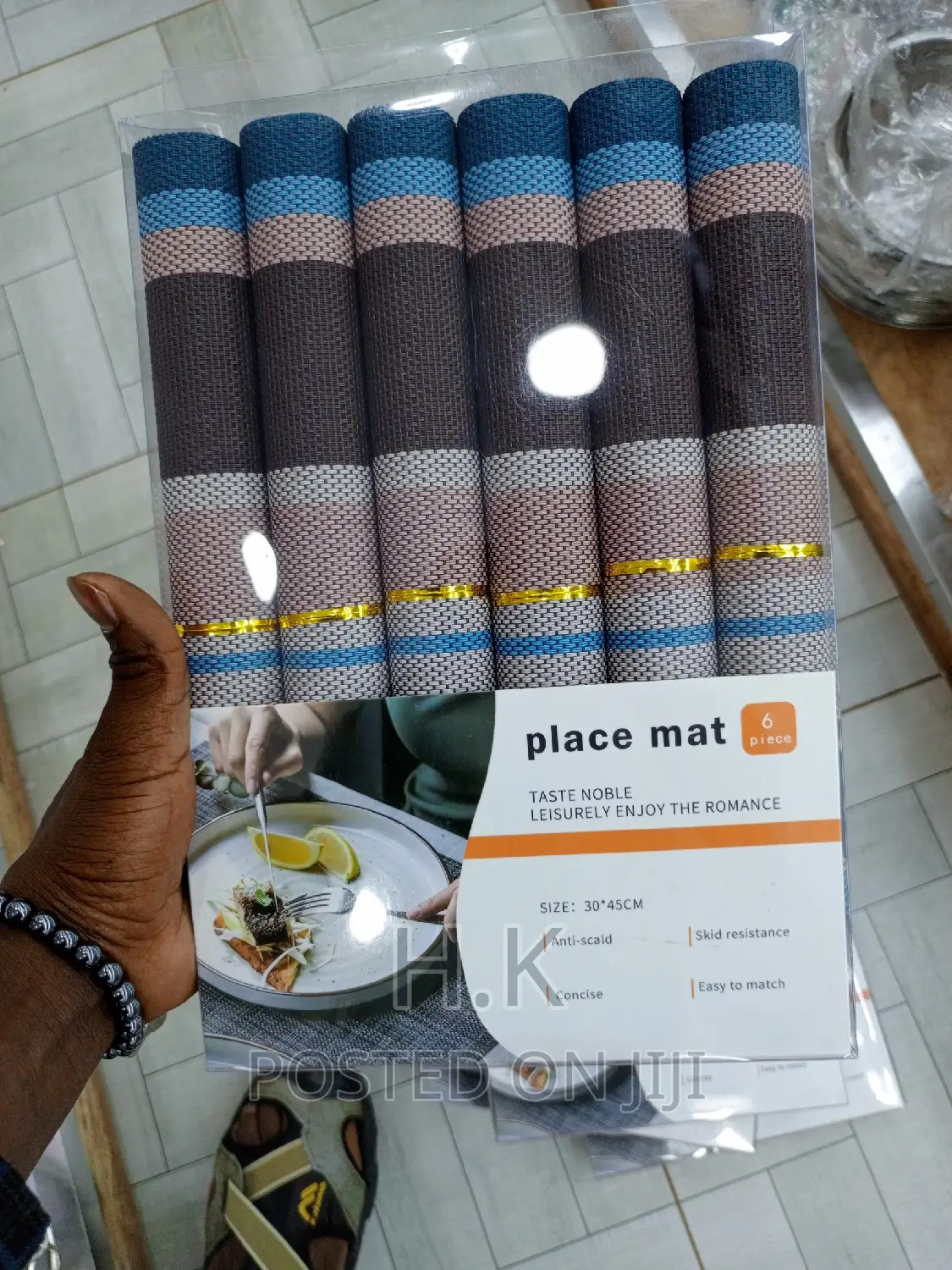 6pc Set of Table Mats (30*45cm)