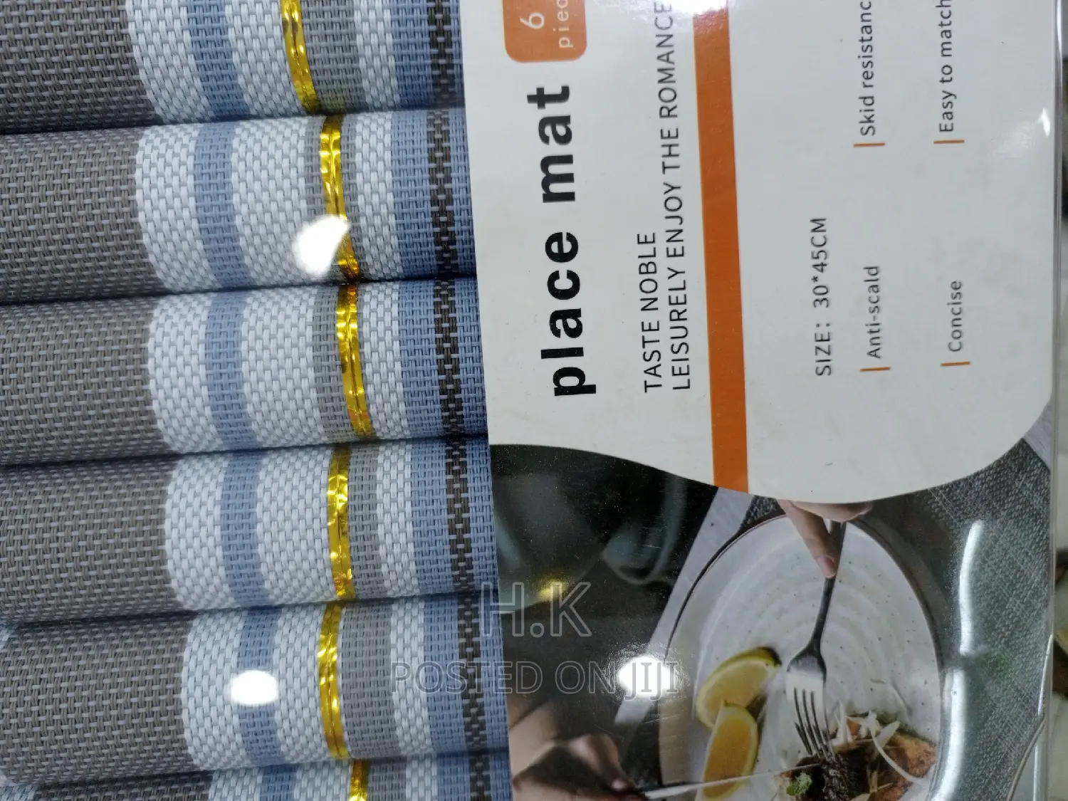 6pc Set of Table Mats (30*45cm)