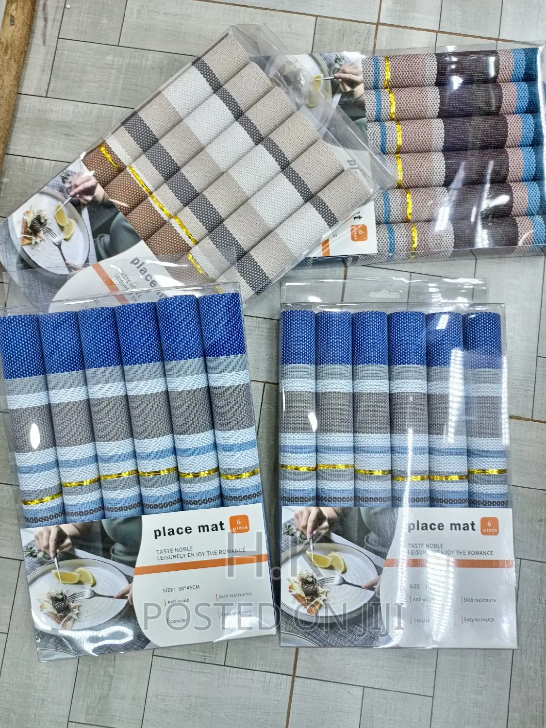 6pc Set of Table Mats (30*45cm)