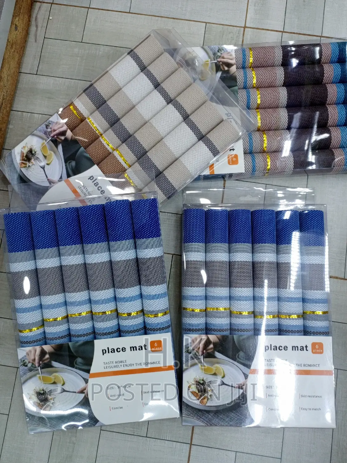 6pc Set of Table Mats (30*45cm)