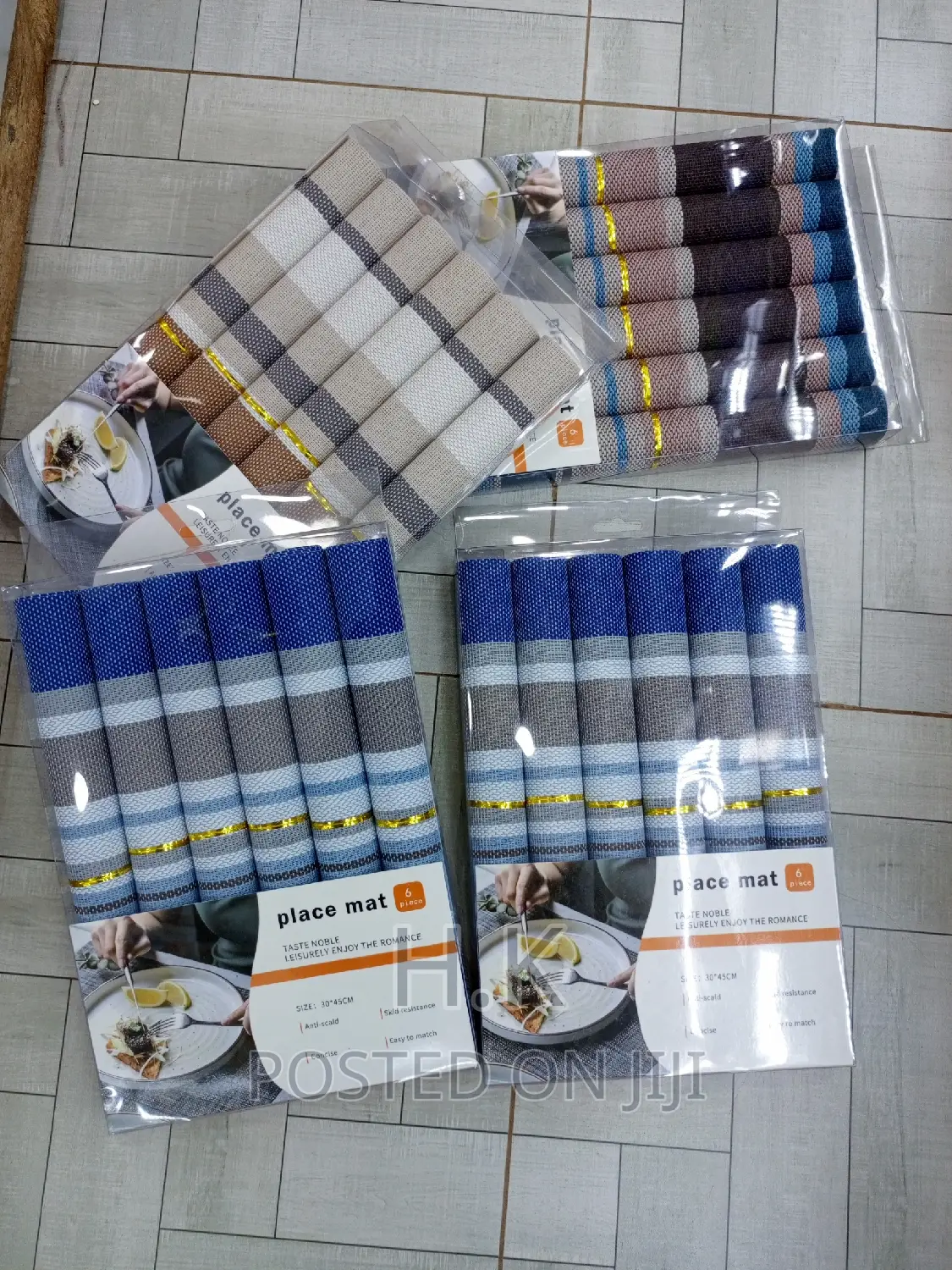 6pc Set of Table Mats (30*45cm)