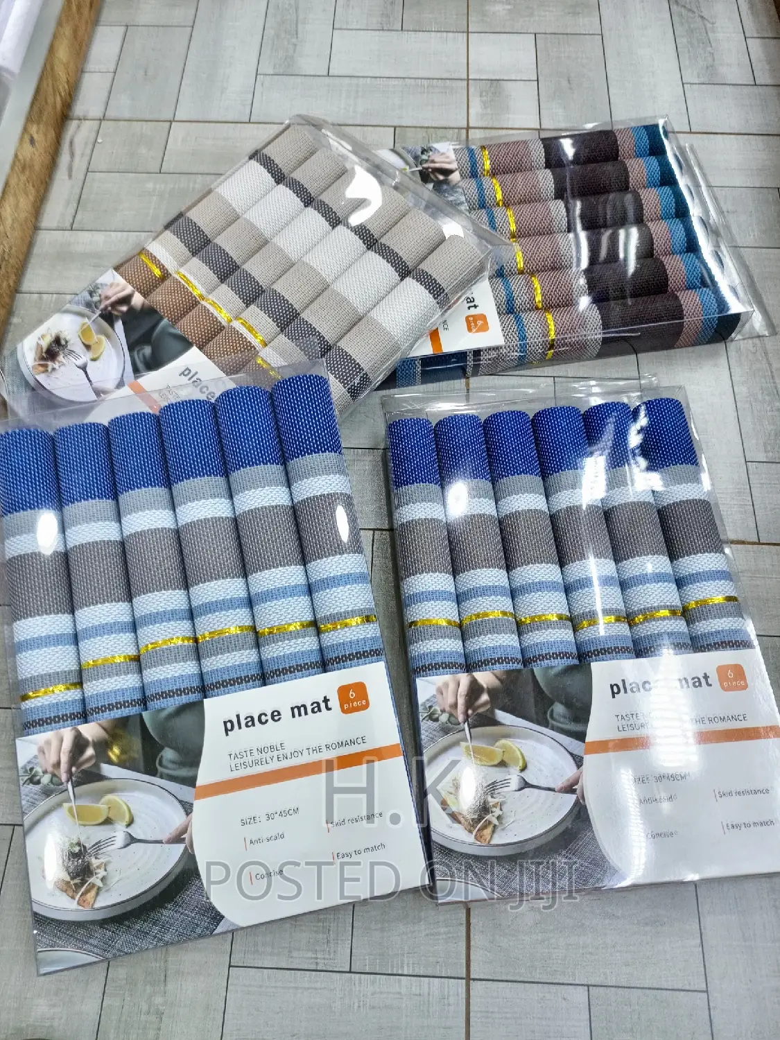6pc Set of Table Mats (30*45cm)