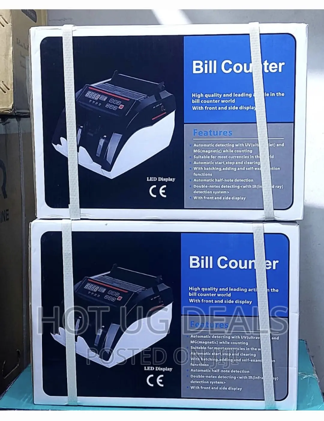 Bill Counter (Money Counting Machine) Counterfeit Detector