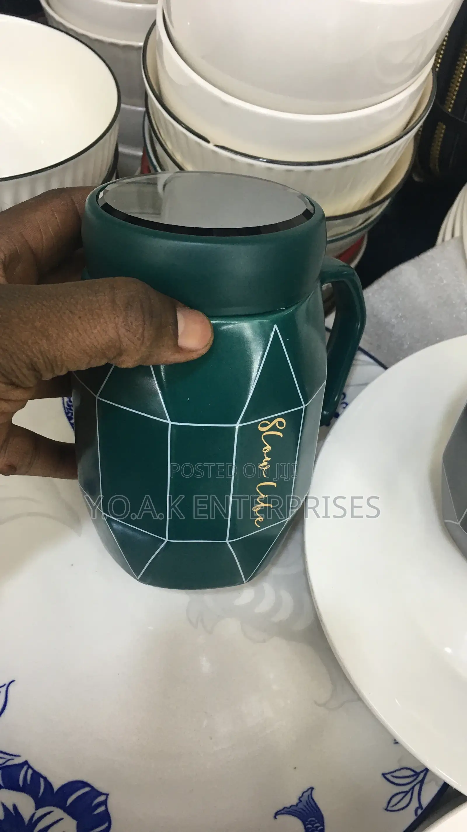 Mirror Cups Ceramic