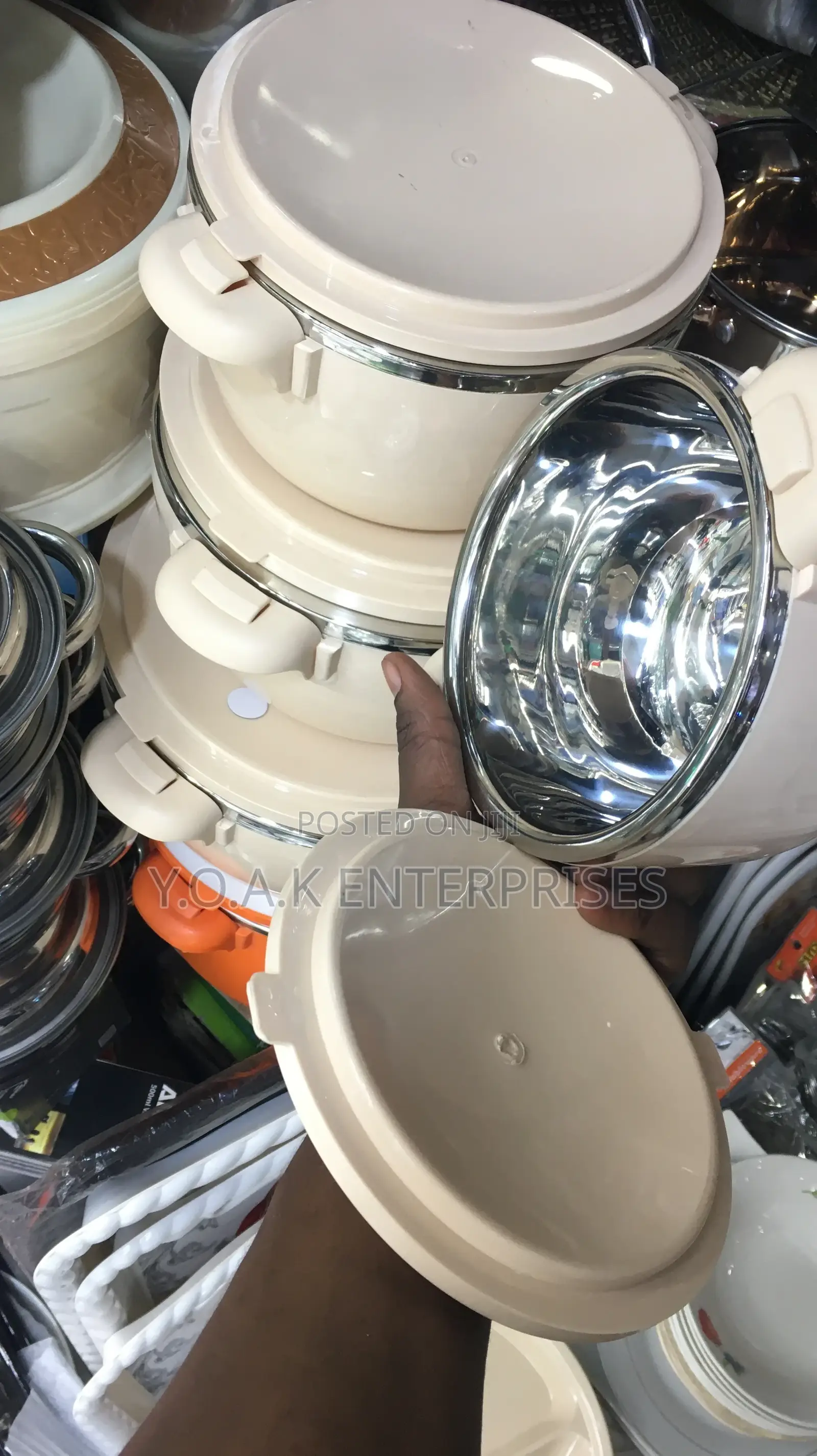 Serving Dish and Insulation/Four PCS Food Flask