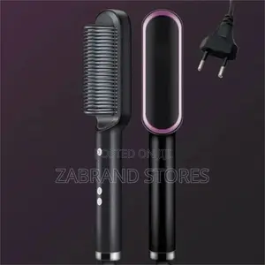 Hair Curling Straightner Brush