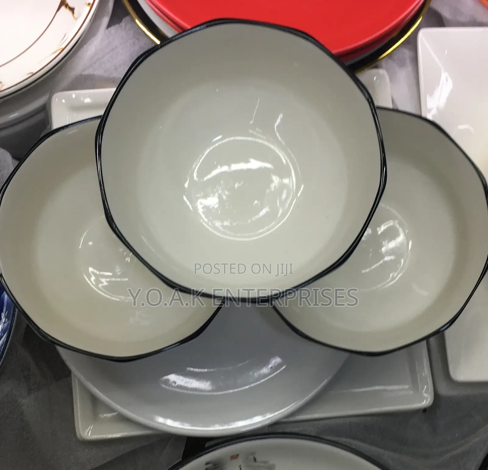 Ceramic Soup Bowls Pcs