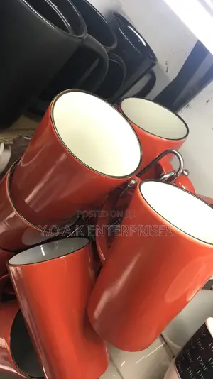 Ceramic Red Cups