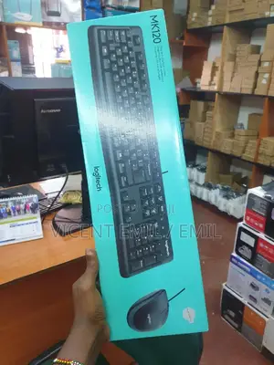 Logitech MK120 Wired Keyboard and Mouse
