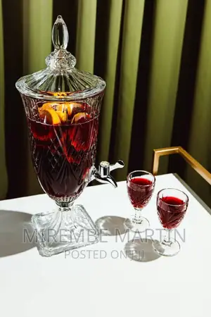 Killarney Crystal Juice,Wine, Cocktail Dispenser