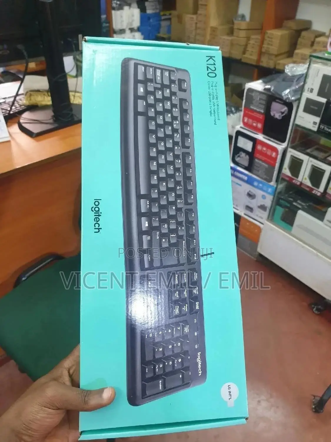 Logitech Wired Keyboard 