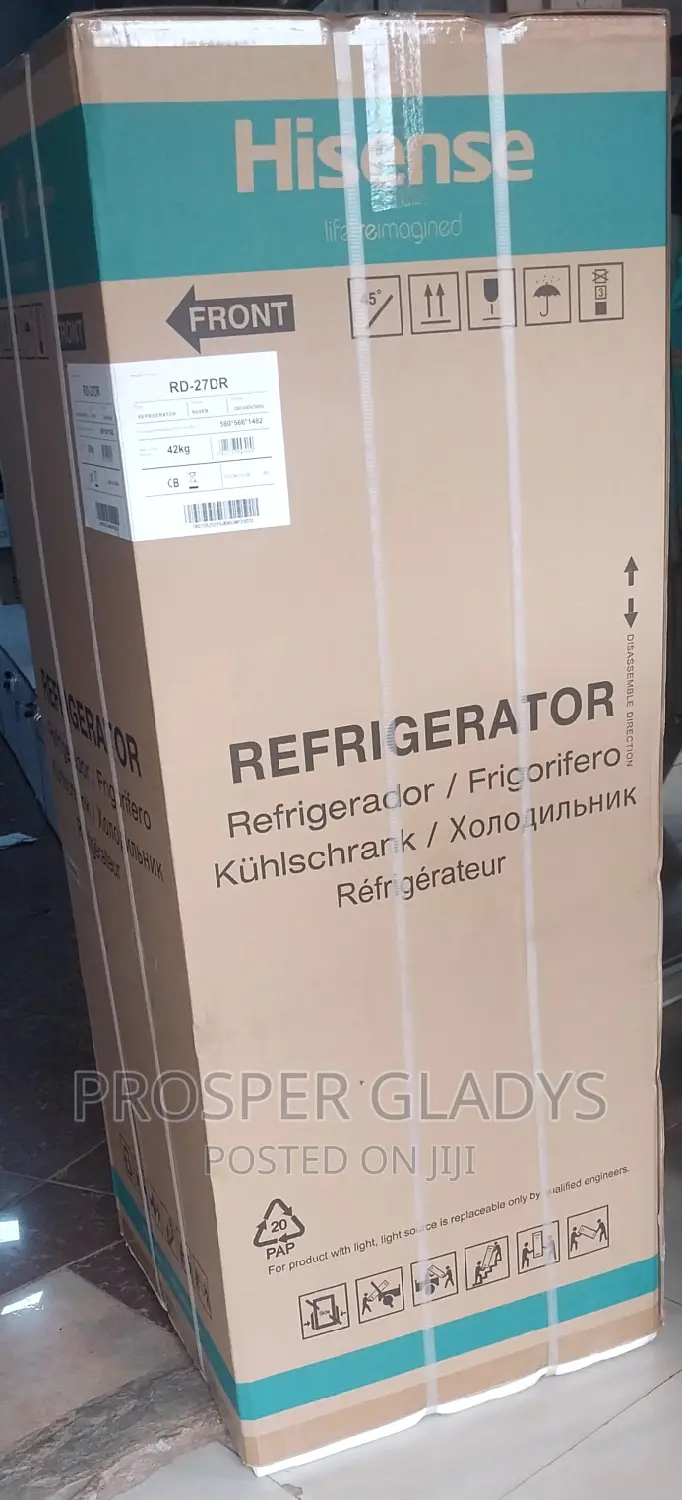 270 Litres Hisense Refrigerator Double Door