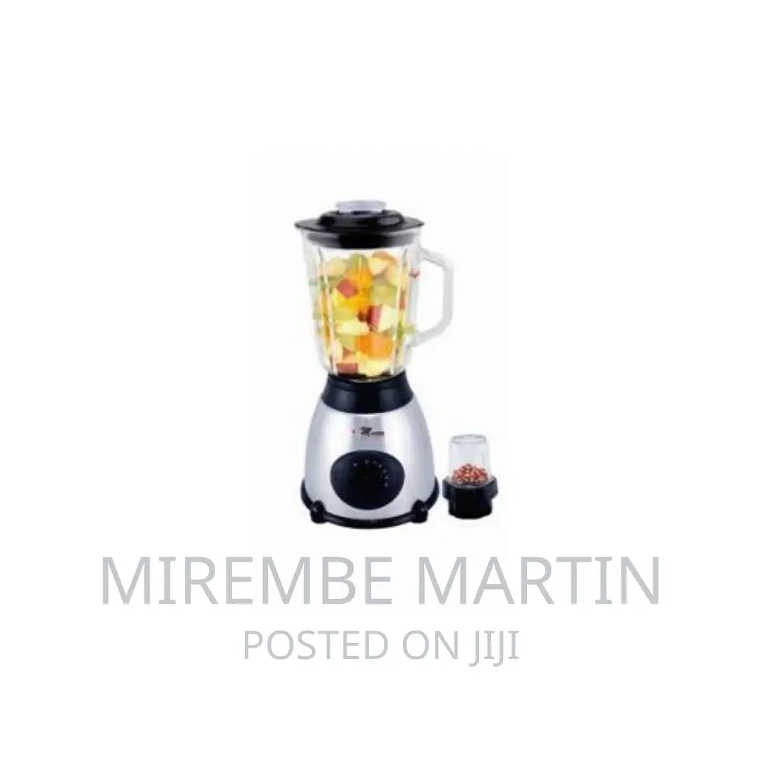 Electro Master Em- Bl 1075 2 in 1 Glass Jar Blender 500w