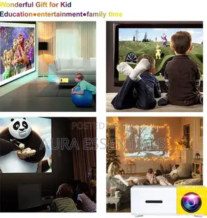 Portable Mini Home Theater LED Projector