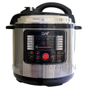 Digwave7l DWPC -1703 Electric Pressure Cooker 1200w -Silver