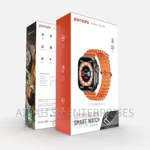 Porodo Smart Watch Ultra Ultimo Black