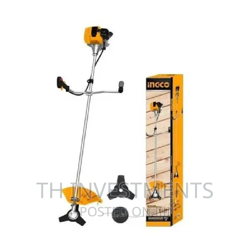 Ingco Gasoline Grass Cutter or Trimmer.