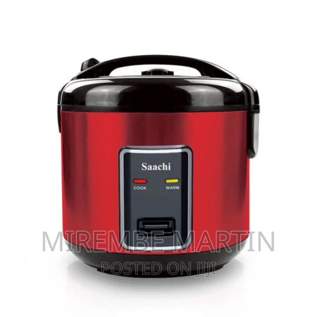 Saachi 1.8L Electric Rice Cooker With Steaming Feature