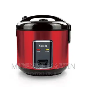 Saachi 1.8L Electric Rice Cooker With Steaming Feature