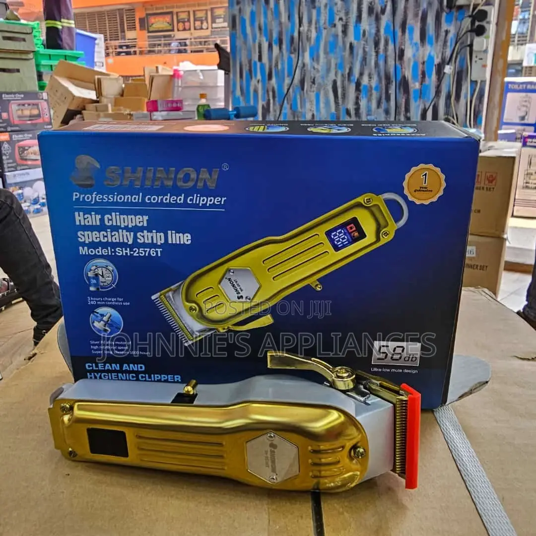 Shinoni Proffessional Hair Clipper Rechargeable