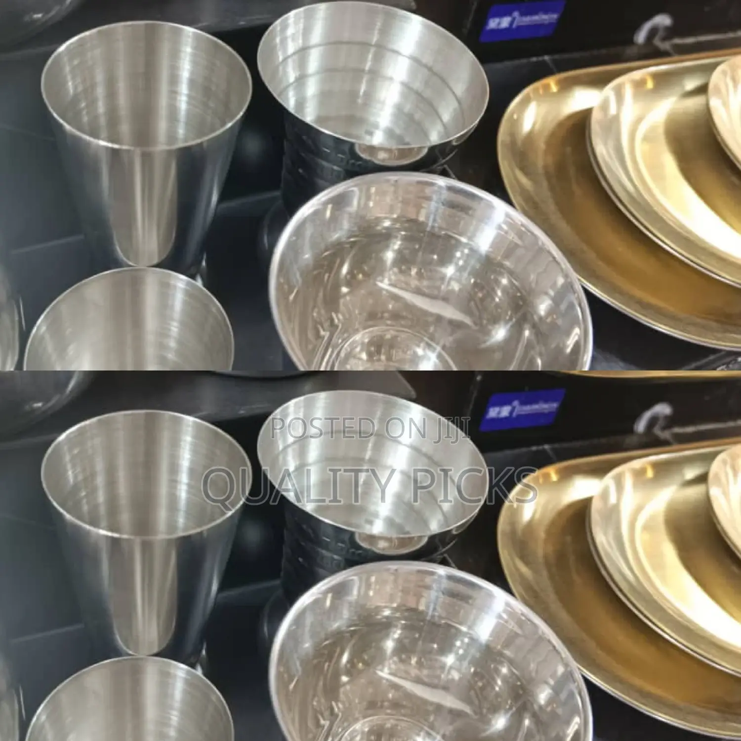 Stainless Cocktail Glass