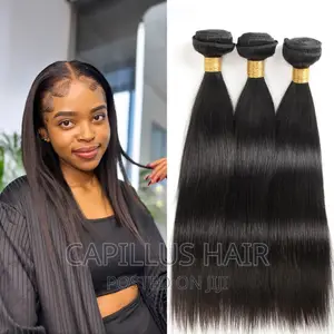 18 Inch Straight Wave ( Human Hair)
