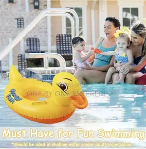 Kids Fun Swimming Pool Float Training-Duck