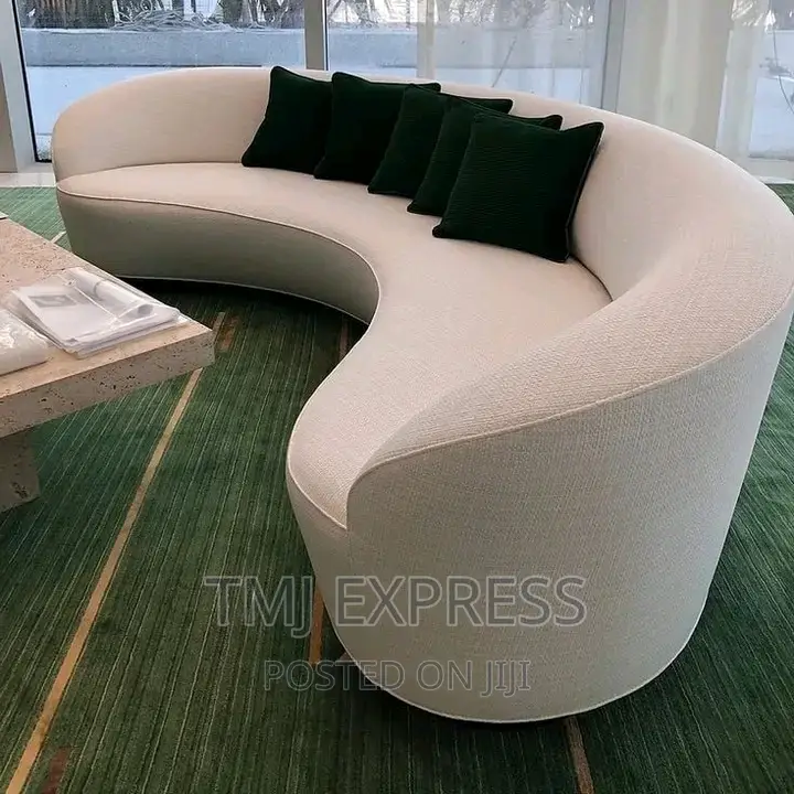 Oval 3 Seater Sofa